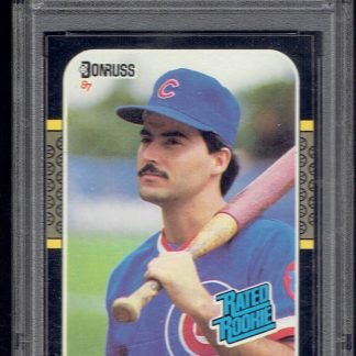 1987 Donruss #43 Rafael Palmeiro (PSA 8)