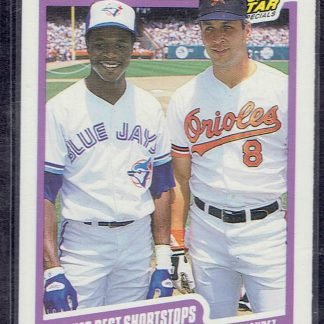 1990 Fleer #634 Super Star Specials - Tony Fernandez, Cal Ripken Jr.