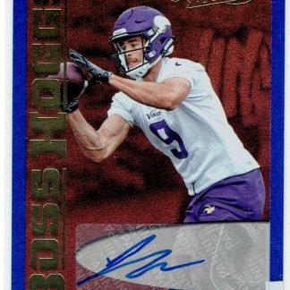2018 Panini Absolute - Boss Hoggs Autographs - Spectrum Blue #BH-JW.2 Jake Wieneke